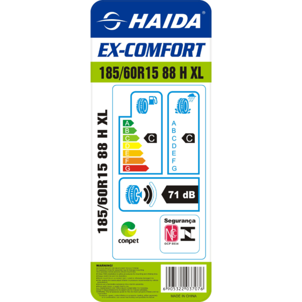 185/60 R15 88H Ex-Comfort Haida - Image 3