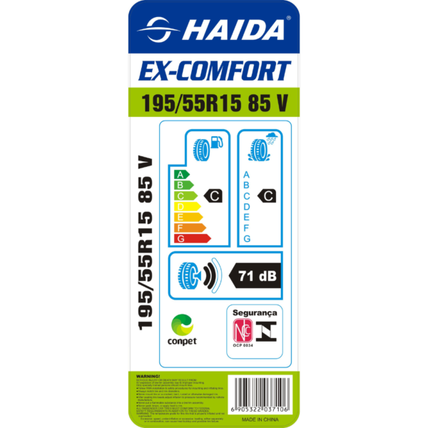 195/55 R15 85V Ex-Comfort Haida - Image 3